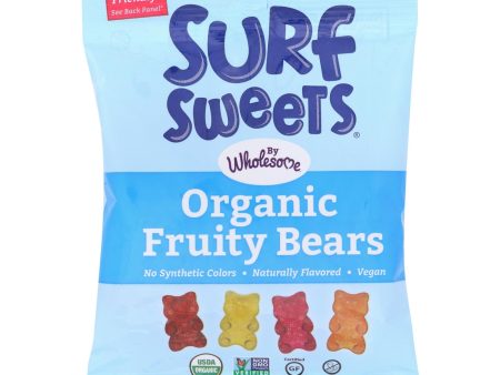 Surf Sweets Organic Fruity Bears - Case Of 12 - 2.75 Oz. Cheap