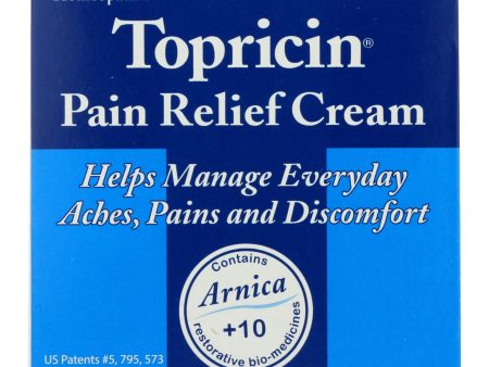 Topricin Topricin Cream Jar - 4 Oz For Discount