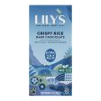 Lily s Sweets Chocolate Bar - Dark Chocolate - 55 Percent Cocoa - Crispy Rice - 3 Oz Bars - Case Of 12 Online