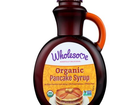 Wholesome Sweeteners Pancake Syrup - Organic - Original - 20 Oz - Case Of 6 Cheap