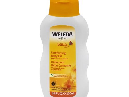 Weleda Calendula Baby Oil - 6.8 Fl Oz For Sale