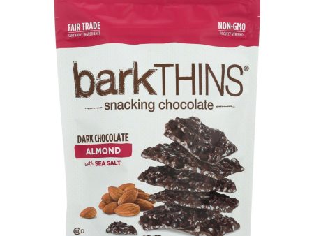 Bark Thins Bark Thins Dark Chocolate - Almond With Sea Salt - Case Of 12 - 4.7 Oz. Discount