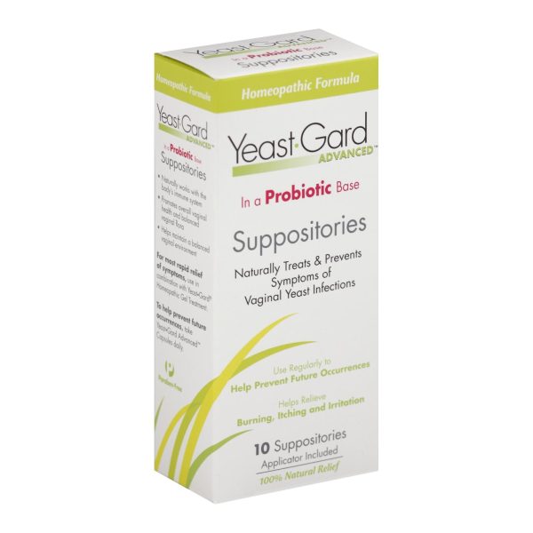 Women s Health Yeast-gard Advanced Suppositories - 10 Suppositories Online now