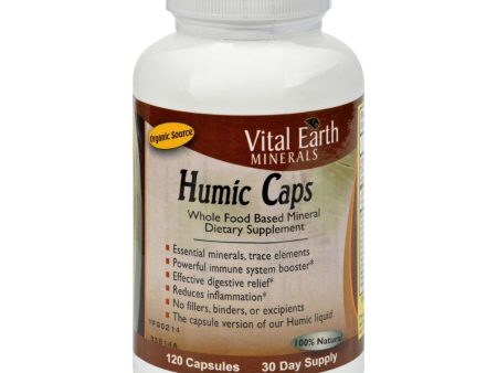 Vital Earth Minerals Humic Caps - 120 Capsules on Sale