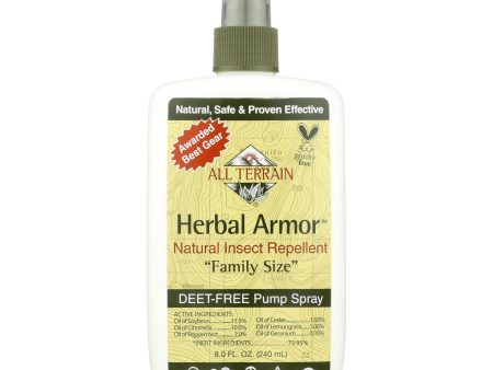 All Terrain - Herbal Armor Natural Insect Repellent Family Size - 8 Fl Oz Discount