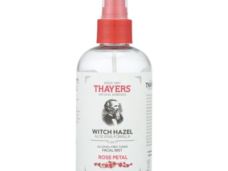 Thayers - Witch Hazel Facial Mist - Rose Petal - 8 Fz Hot on Sale