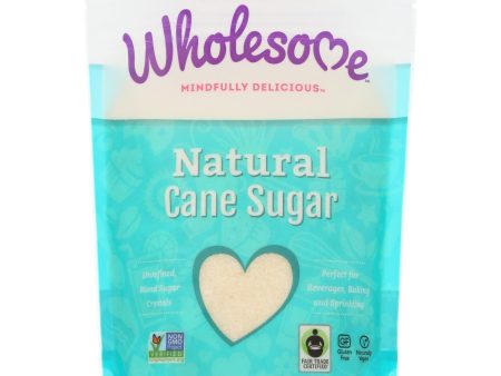 Wholesome Sweeteners Sugar - Natural Cane - Fair Trade - 1.5 Lbs - Case Of 12 For Cheap