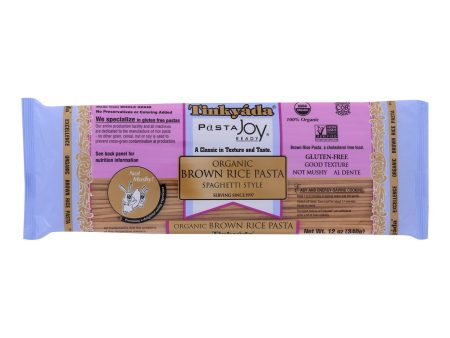 Tinkyada Organic Brown Rice Spaghetti - Case Of 12 - 12 Oz Cheap