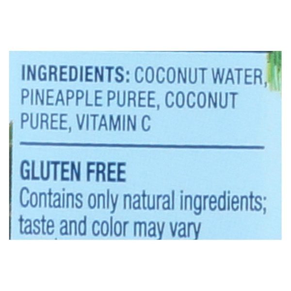 Vita Coco Coconut Water - With Pineapple - Case Of 12 - 1 Lt Online Sale