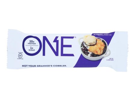 One Brands Blueberry Cobbler Flavored Protein Bar Blueberry Cobbler - Case Of 12 - 60 Grm Cheap