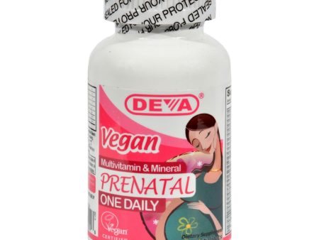 Deva Vegan Vitamins - Prenatal Multivitamin And Mineral - 90 Tablets Online Hot Sale