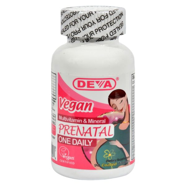 Deva Vegan Vitamins - Prenatal Multivitamin And Mineral - 90 Tablets Online Hot Sale