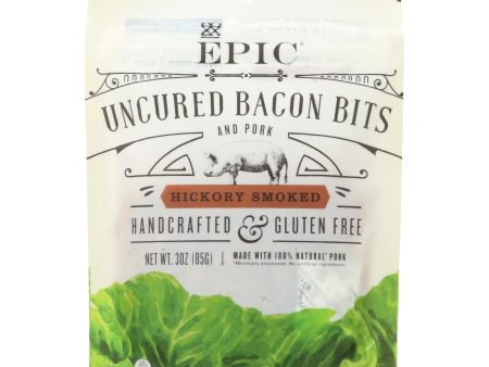 Epic - Bites - Bacon - Hickory Smoked - Case Of 10 - 3 Oz Online Sale