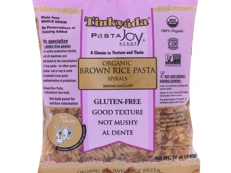 Tinkyada Brown Rice Pasta - Spiral - Case Of 12 - 12 Oz Cheap