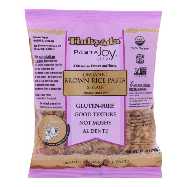 Tinkyada Brown Rice Pasta - Spiral - Case Of 12 - 12 Oz Cheap