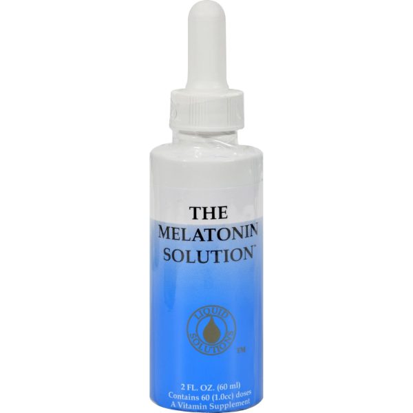 Sublingual Products Melatonin Solution - 2 Fl Oz Online Sale