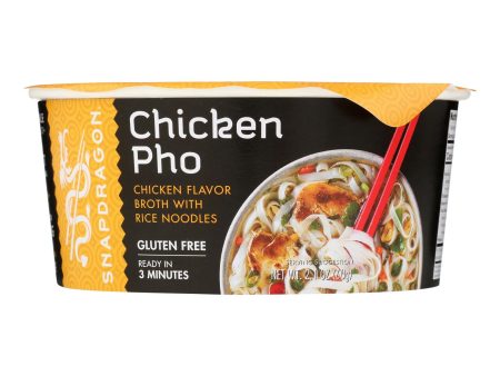 Snapdragon Foods - Bowl Chicken Pho - Case Of 6-2.1 Oz Online now