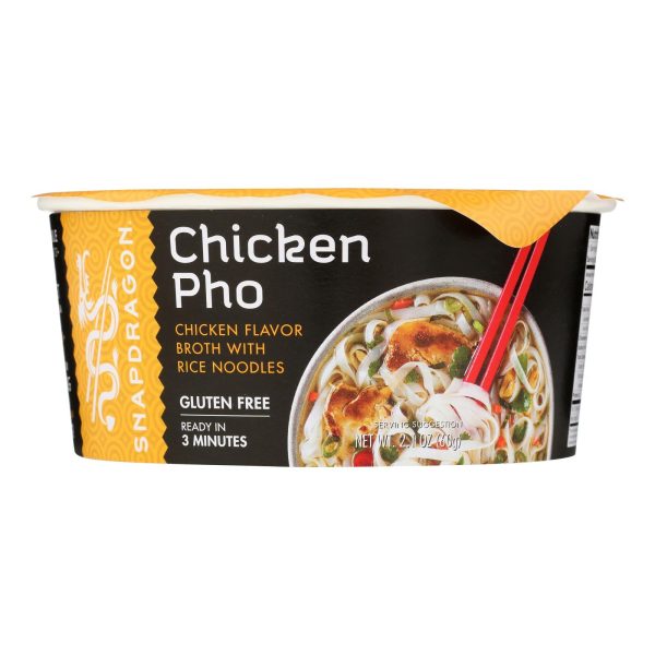 Snapdragon Foods - Bowl Chicken Pho - Case Of 6-2.1 Oz Online now