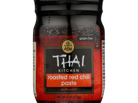 Thai Kitchen Roasted Red Chili Paste - Case Of 12 - 4 Oz. Online