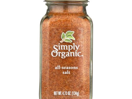 Simply Organic All Seasons Salt - Organic - 4.73 Oz Online Hot Sale