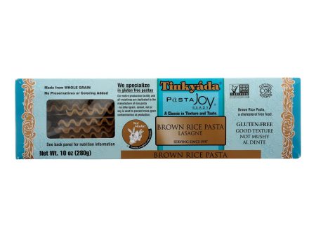 Tinkyada Brown Rice Pasta - Lasagna - Case Of 12 - 10 Oz Online Hot Sale