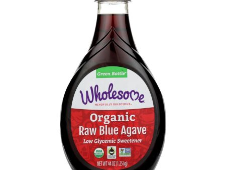 Wholesome Sweeteners Blue Agave - Liquid Sweetener - Case Of 6 - 44 Oz. Online now