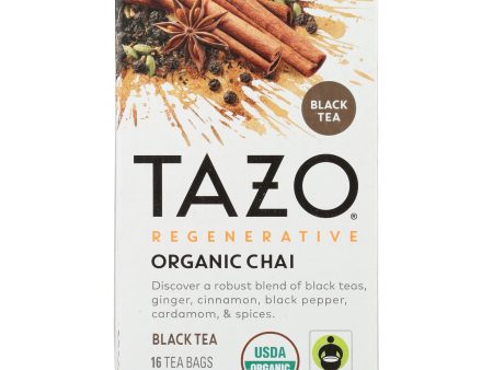 Tazo Tea - Tea Chai - Case Of 6-16 Bag For Sale