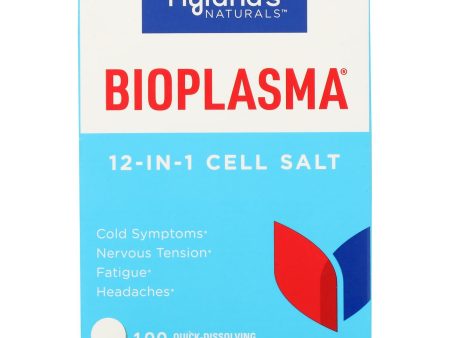 Hyland s - Bioplasma 12 In 1 Cell Salt - 1 Each-100 Tablets Discount