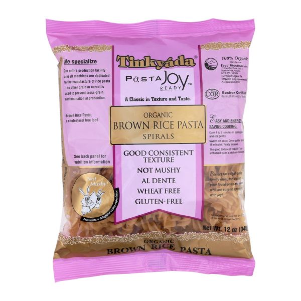 Tinkyada Brown Rice Pasta - Spiral - Case Of 12 - 12 Oz Cheap