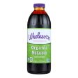 Wholesome Sweeteners Organic Molasses
 - Liquid Sweetener - Case Of 12 - 32 Oz. Online Hot Sale