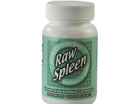 Ultra Glandulars Raw Spleen - 200 Mg - 60 Tablets Sale