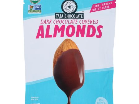 Taza Chocolate - Almonds Chocolate Covered - Case Of 12-3.5 Oz Online