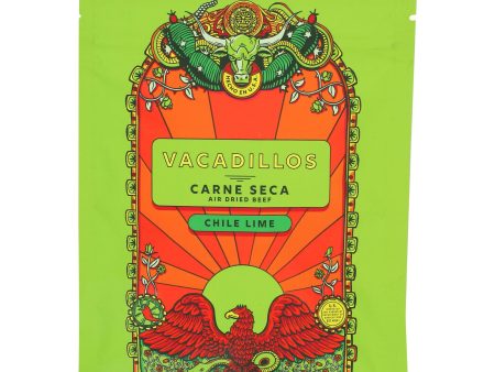 Vacadillos - Carne Seca Chile Lime - Case Of 8-2 Oz Sale