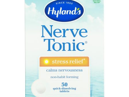 Hyland s - Nerve Tonic Tablets - 1 Each-50 Tab Fashion