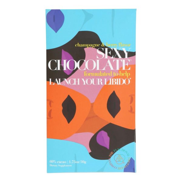 The Functional Chocolate Co - Chocolate Bar Sexy - Case Of 12-1.75 Oz Discount