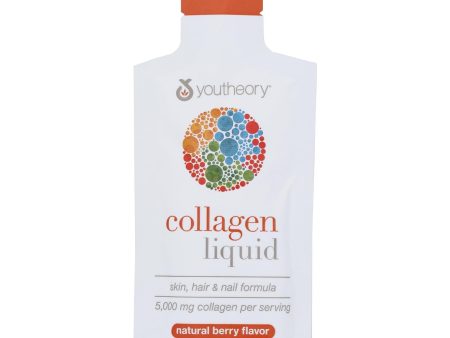 Youtheory - Liquid Collagen Berry - Case Of 12-1 Fluid Ounces Cheap