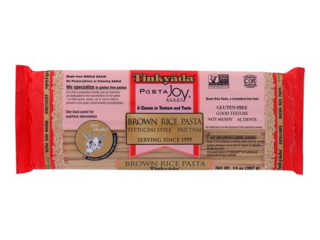 Tinkyada Brown Rice Pasta - Fettuccini - Case Of 12 - 14 Oz Discount