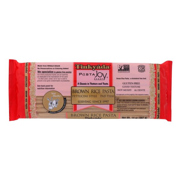 Tinkyada Brown Rice Pasta - Fettuccini - Case Of 12 - 14 Oz Discount