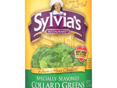 Sylvia s Collard Greens - Case Of 12 - 14.5 Oz. Online Hot Sale