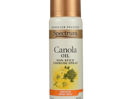 Spectrum Naturals Spray Oil - Canola - High Heat - 6 Oz - Case Of 6 Hot on Sale