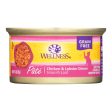 Wellness Pet Products Cat Food - Chicken And Lobster - Case Of 24 - 3 Oz. on Sale