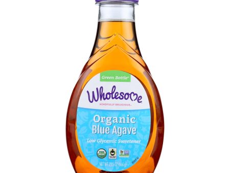 Wholesome Sweeteners Blue Agave - Organic - 23.5 Oz - Case Of 6 For Discount