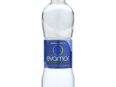 Evamor Naturally Alkaline Artesian Water - Natural Artesian - Case Of 12 - 32 Fl Oz. Cheap