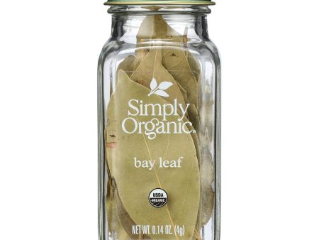 Simply Organic - Bay Leaf Organic - Case Of 6 - 0.14 Ounces Hot on Sale