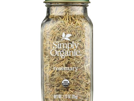 Simply Organic - Rosemary Leaves Organic - Case Of 6 - 1.23 Ounces Discount