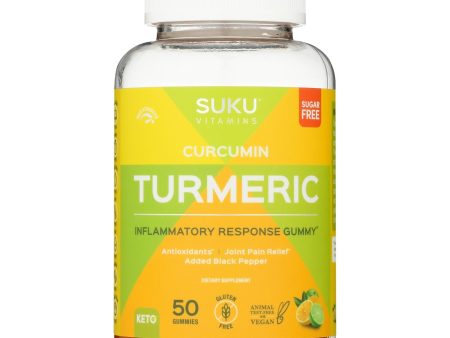 Suku Vitamins - Gummy Turmeric - 1 Each-50 Ct For Cheap