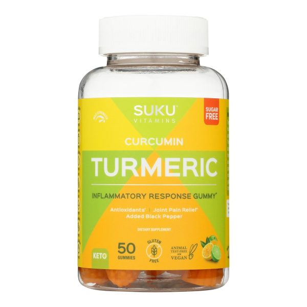 Suku Vitamins - Gummy Turmeric - 1 Each-50 Ct For Cheap