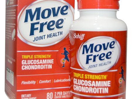 Schiff Move Free Advanced Triple Strength Plus Msm And Vitamin D3 - 80 Coated Tablets Online Hot Sale