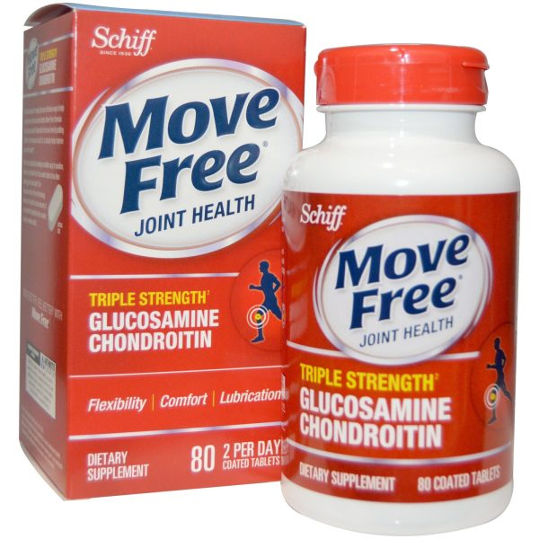 Schiff Move Free Advanced Triple Strength Plus Msm And Vitamin D3 - 80 Coated Tablets Online Hot Sale