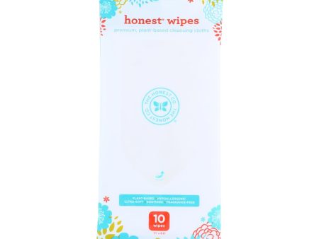 The Honest Company Honest Wipes - Unscented - Baby - Travel Pack - 10 Wipes Supply